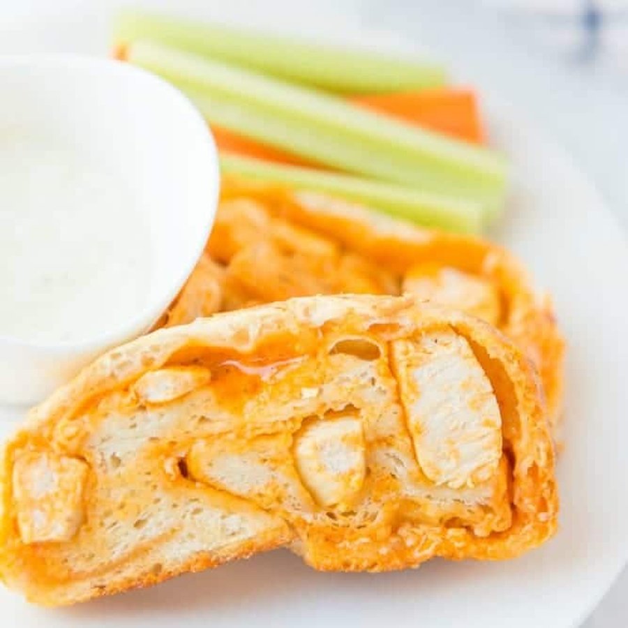 Buffalo Chicken Bread
