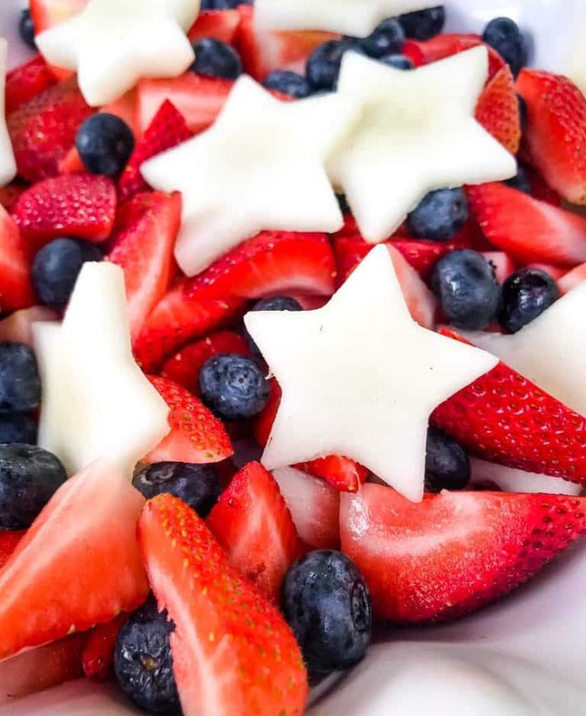 Patriotic Fruit Salad