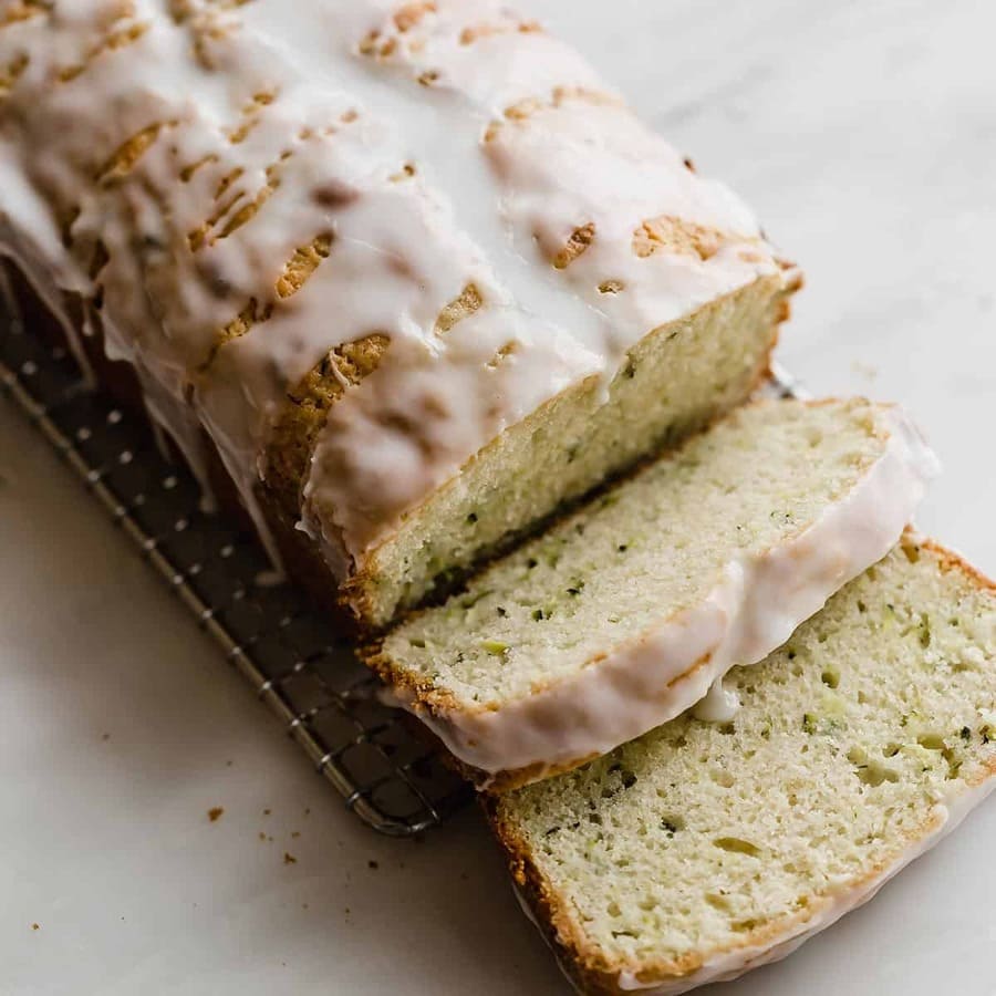 Lemon Zucchini Bread with Sour Cream