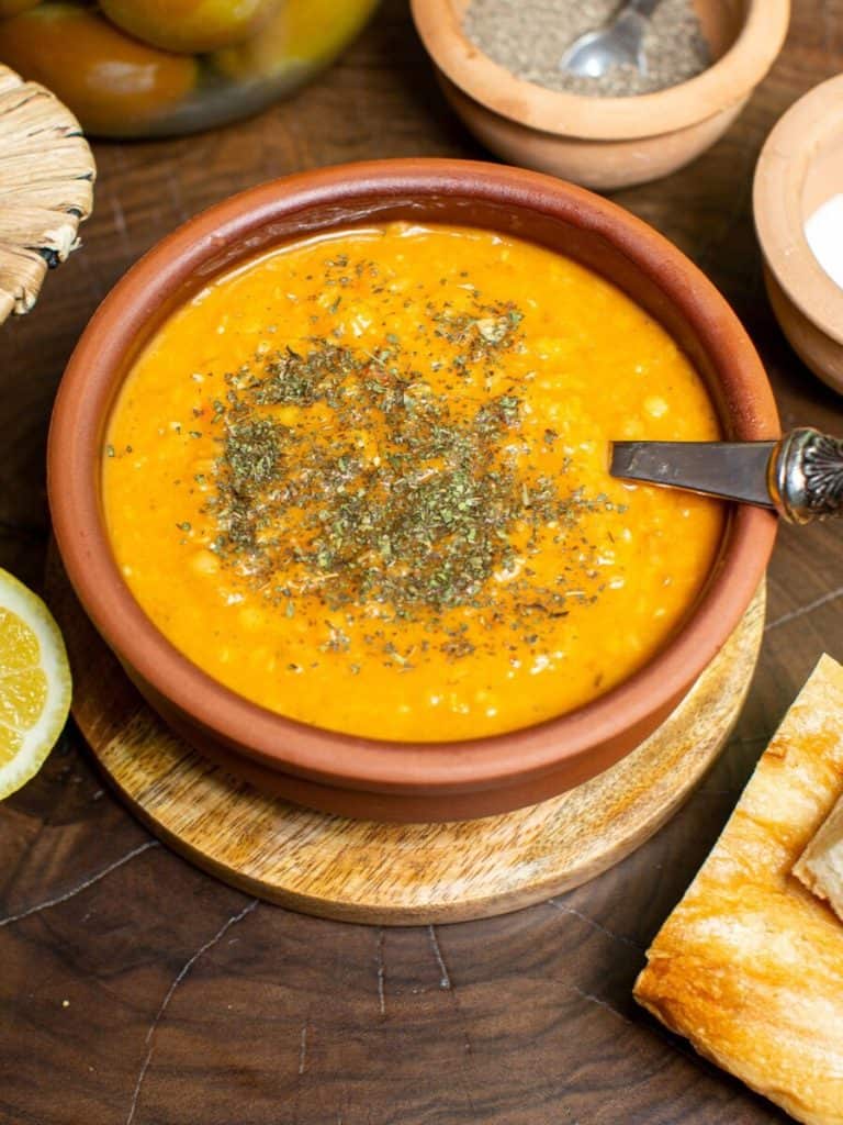 Moroccan Split Pea Soup