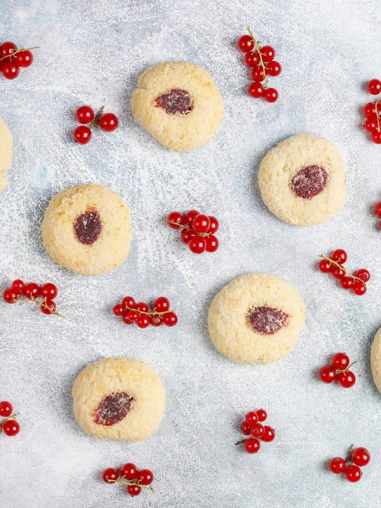 Raspberry Crumble Cookies Recipe