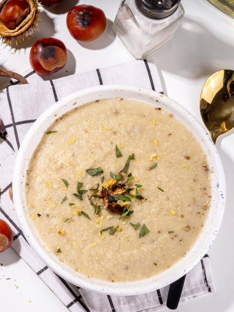 Roasted Chestnut Soup