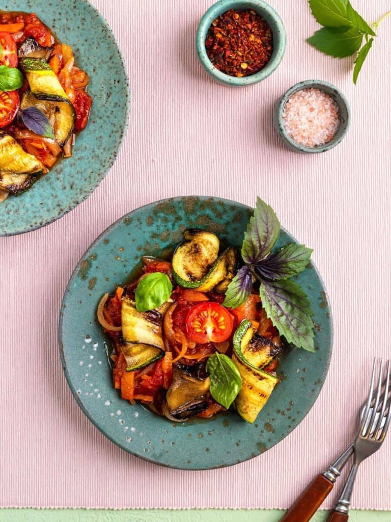 Sheet Pan Ratatouille Gnocchi