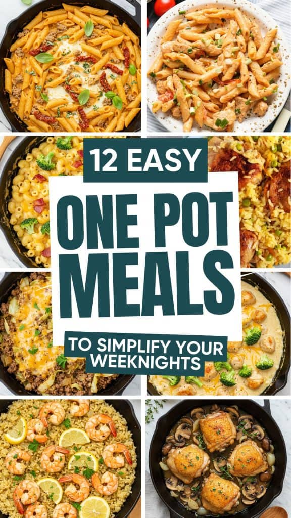 12 Easy One Pot Meals to Simplify Your Weeknights
