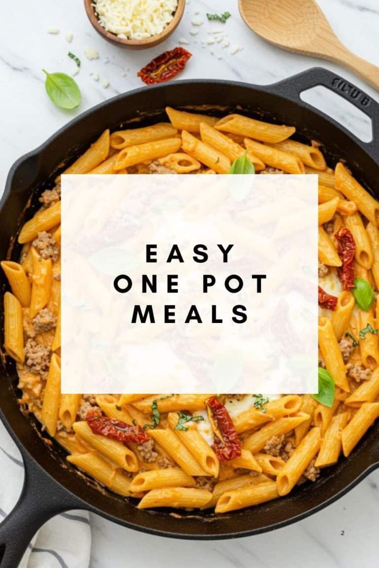 12 Easy One Pot Meals to Simplify Your Weeknights