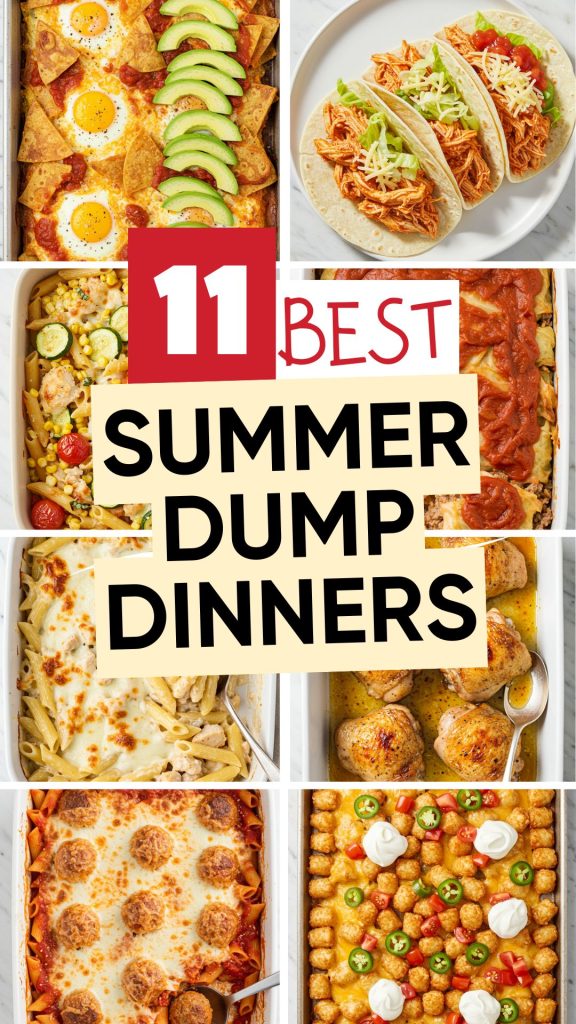 11 Summer Dump Dinners