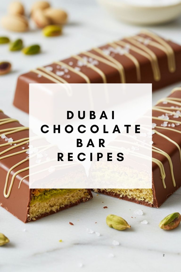 5 Best Dubai Chocolate Bar Recipes You Need to Try