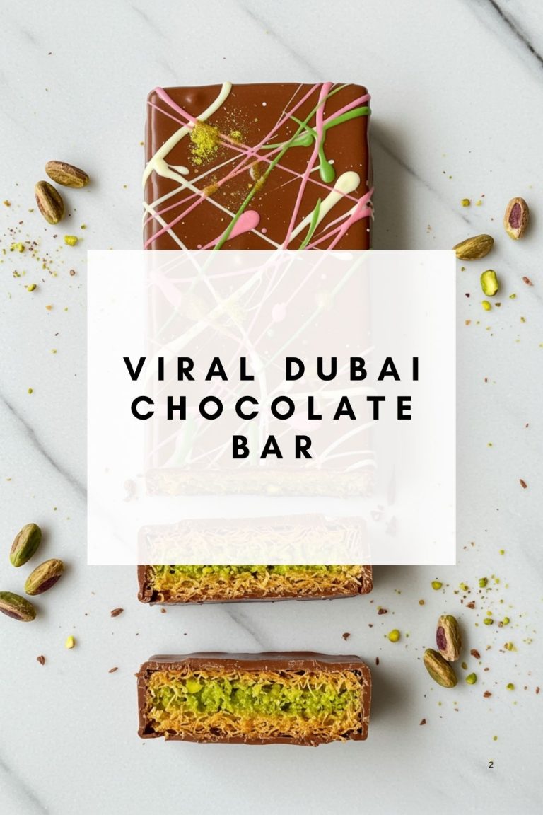 How to Make the Viral Dubai Chocolate Bar